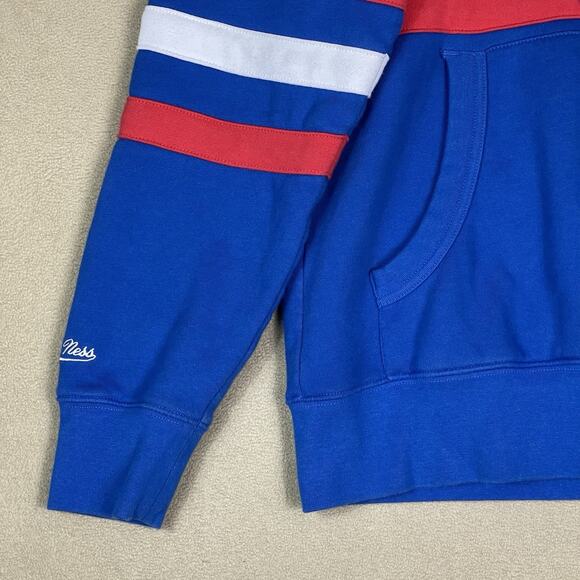 Mitchell Ness Hoodie Mens S Blue Los Angeles Clippers Hardwood Classics Pullover - Picture 9 of 13